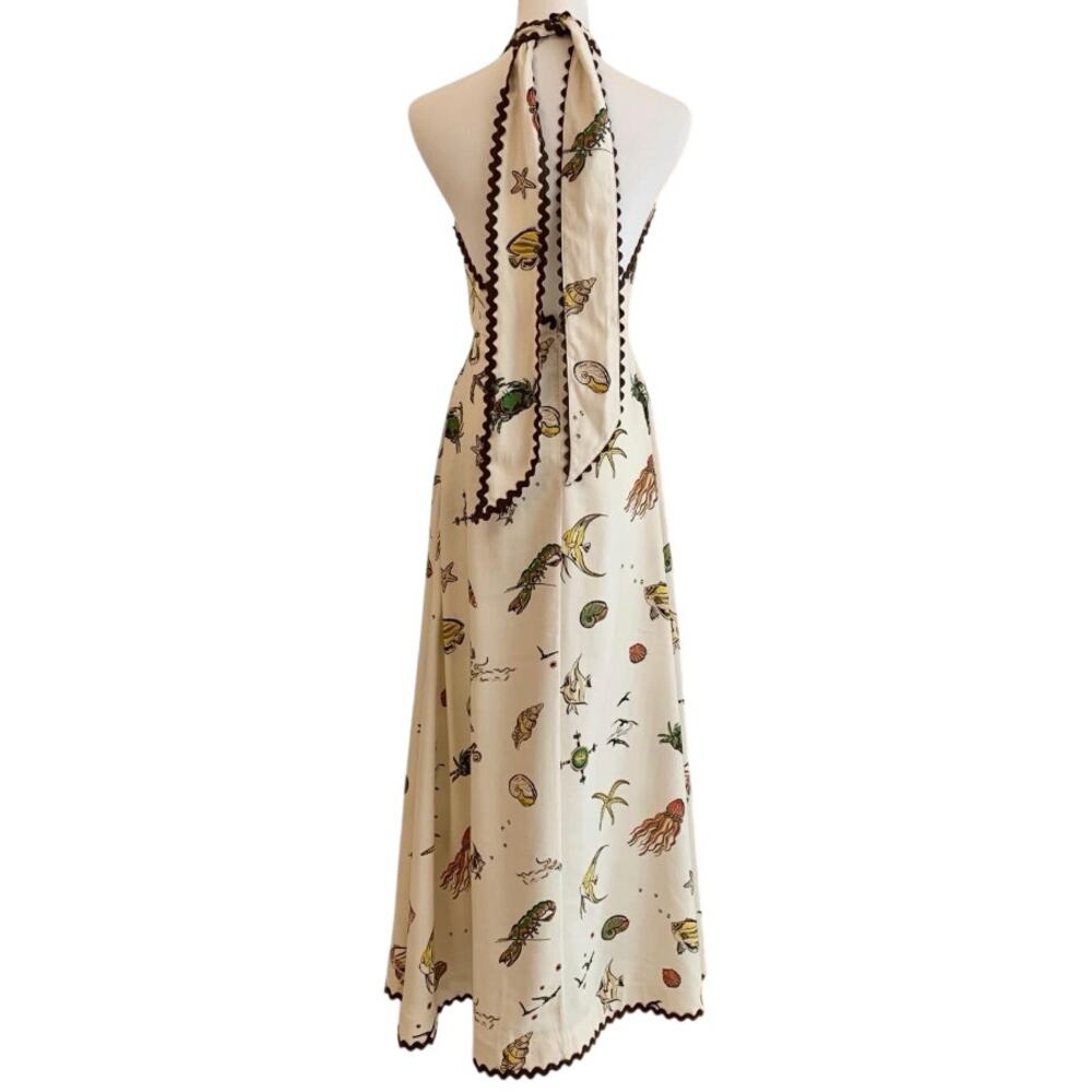 Alemais Printed halterneck maxi dress - Picture 8 of 10